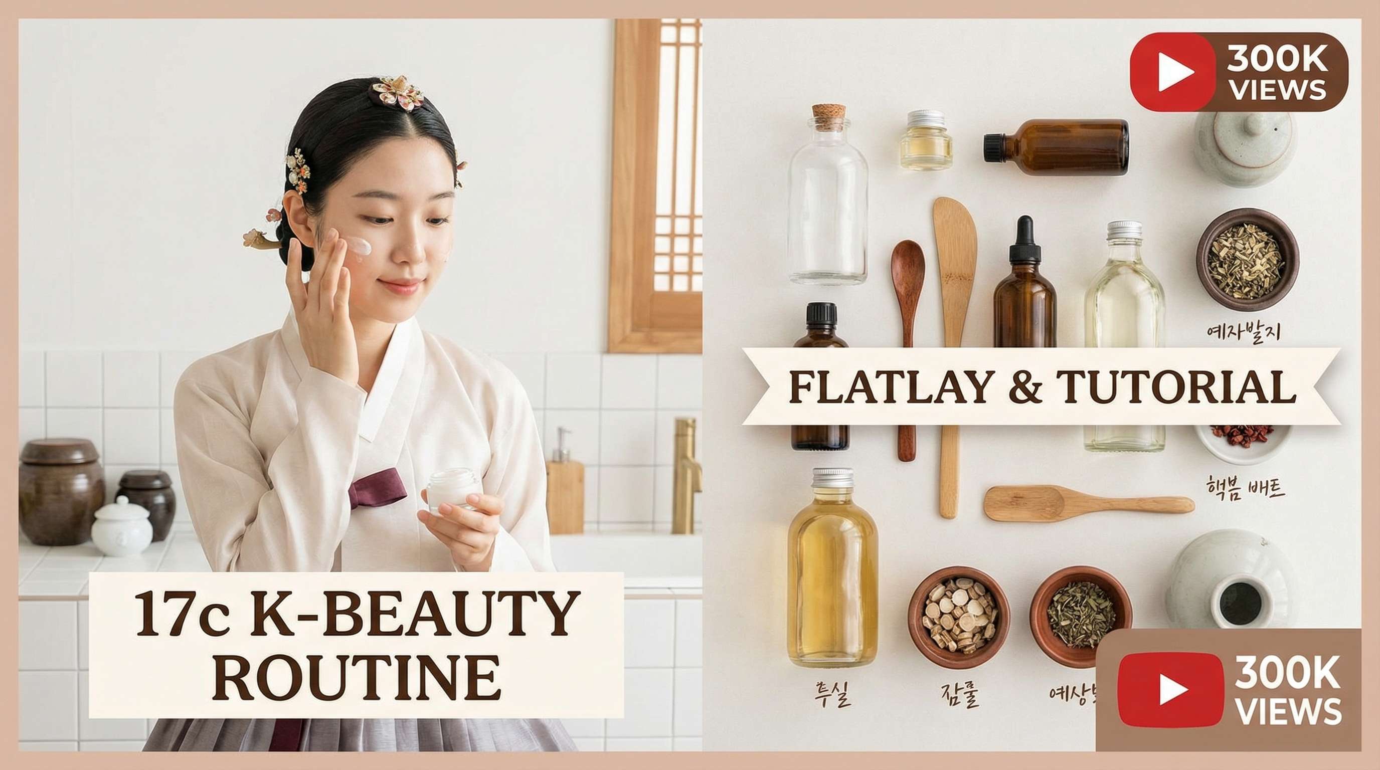 17c韩系美妆护肤视频教程 - K-Beauty视频演示